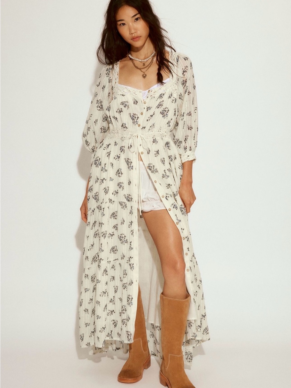 Free People morning meadows dress
